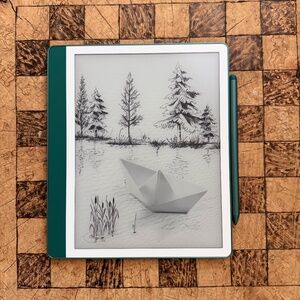 Amazon Kindle Scribe 64GB with Premium Pen Metallic Jade